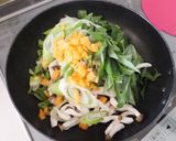 身体に優しい✿豆腐と野菜の卵とじ作り方3写真