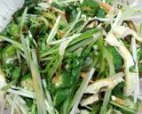 水菜とささみの塩こんぶサラダ作り方7写真