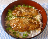 パパの鰻丼より旨い！アジの蒲焼丼②作り方5写真