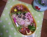 簡単☆あるものでキャラ弁作り方6写真