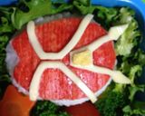 キャラ弁☆仮面ライダーウィザード♪作り方2写真