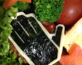 キャラ弁☆仮面ライダーウィザード♪作り方3写真