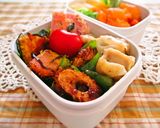 お弁当に竹輪のお好み･焼きそばソース炒め作り方4写真