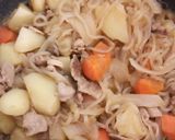 すきやきのタレで肉じゃが作り方7写真