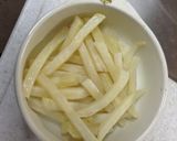 お餅のジャーマンポテト おつまみに作り方1写真