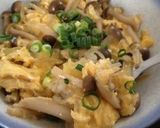 簡単しめじのヘルシー卵丼作り方3写真