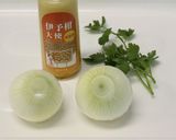 新たまねぎのレンジ蒸し作り方1写真