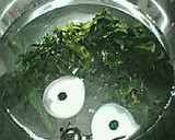 炒り卵と☆ワカメと牛肉の３色炒め作り方1写真