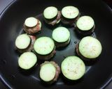 茄子のつくねはさみ焼き作り方4写真