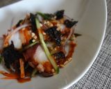 タコと千切り野菜の韓国風サラダ作り方4写真