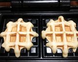フルーツクリームワッフルキャラメルソース作り方3写真