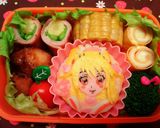 キャラ弁ドキドキプリキュア❤キュアハート作り方13写真