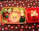 キャラ弁ドキドキプリキュア❤キュアハート作り方14写真