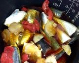 炊飯器であじの梅干し煮作り方2写真