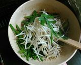 砂肝とニラもやしのさっぱり塩味炒め作り方5写真