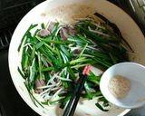 砂肝とニラもやしのさっぱり塩味炒め作り方6写真