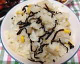 コーン＆きのこご飯♡作り方2写真