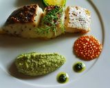 スズキと春野菜グリル＊濃厚ソースを添えて作り方7写真