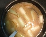 ごま油で！彼氏も絶賛♪白ネギの味噌汁作り方4写真