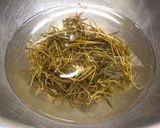 玄米で⇒芋ご飯。銀杏・昆布入り作り方3写真