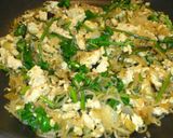 タイ料理屋の鳥ひき肉とパクチー/香菜炒め作り方3写真