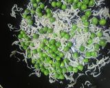 彩りグリーンピースご飯作り方3写真