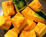 ♪しっとりほっくりかぼちゃの煮物♪作り方1写真