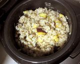 玄米で⇒芋ご飯。銀杏・昆布入り作り方6写真