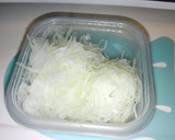 玉葱スライスおかか和え❤秘密の2種ソース作り方1写真