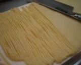 手作り卵白パスタのカルボナーラ作り方5写真