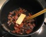 手作り卵白パスタのカルボナーラ作り方7写真