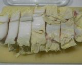 レンジ調理！醤油麹で白菜と豚肉の重ね蒸し作り方2写真