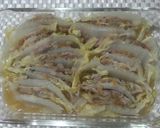 レンジ調理！醤油麹で白菜と豚肉の重ね蒸し作り方4写真