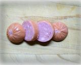 ダブルバーガー：簡単キャラ弁おかず作り方1写真