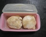 鶏胸肉のオードブル（ｸﾘｰﾑﾁｰｽﾞ)作り方1写真