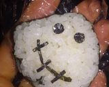 パーティ持ち寄りにハロウィンキャラ弁当♪作り方1写真