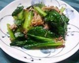 材料３つ♪小松菜のツナポン炒め作り方7写真