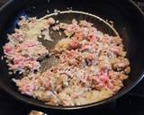 とうふとひき肉の炒めたの！作り方3写真