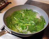 カブの葉だけパスタ作り方3写真