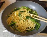 カブの葉だけパスタ作り方5写真