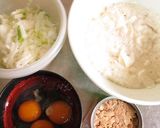 長いもと玉ねぎのグラタン作り方1写真