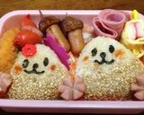 10分でキャラ弁!子供のお弁当!作り方1写真