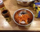 雲丹納豆パスタ作り方2写真