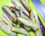 夏の箸休め＊茄子とひじきの梅鰹和え作り方4写真