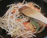 簡単おかず…厚揚げの野菜あんかけ作り方3写真
