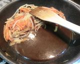 簡単おかず…厚揚げの野菜あんかけ作り方5写真