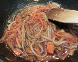 簡単おかず…厚揚げの野菜あんかけ作り方6写真