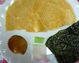 キャラ弁　ナミ作り方2写真