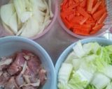 生姜入り白菜のクリーム煮作り方1写真