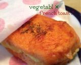 *+｡･野菜のフレンチトースト･｡+*作り方6写真